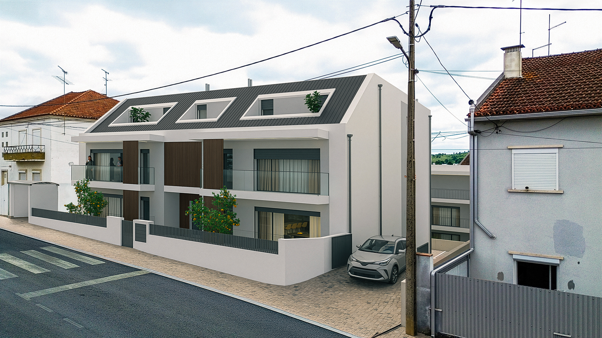 Luz d’Aurora - vista aérea